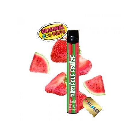 Vape pen Erdbeer-Wassermelone  - Wpuff by Liquidéo