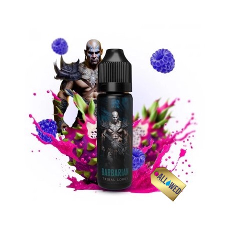 E-Liquid Barbarian 50 ml Drachenfrucht/Blaue Himbeere – Tribal Lords von Tribal Force