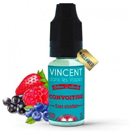 E-Liquid Convoitise – Vincent dans les vapes – Natürliche Aromen 10 ml