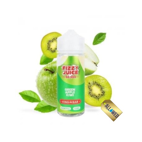 E-liquid Mohawk & Co - Green Apple Kiwi- Fizzy Juice - 100 ml
