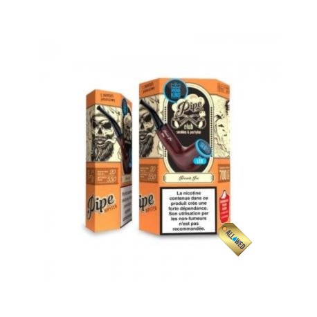 Puff E-Pipe Hipster 700 Peach Ice 20mg - Aroma King