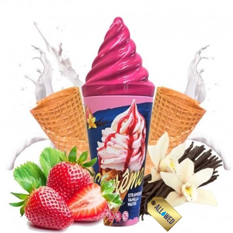 E-liquide Strawberry Vanilla 50ml - Suprême by Vape Maker
