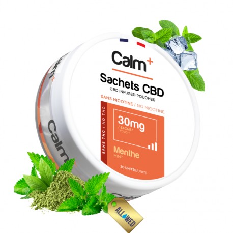 CBD-Beutel Minzbeute 30 mg – CALM+