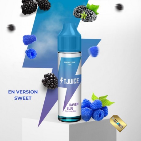 E-liquid RAVEN BLUE 50ml - T-Juice