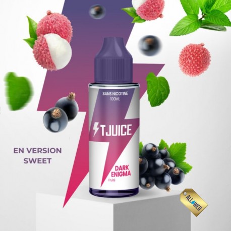 E-liquid Dark Enigma 100ml - T-Juice