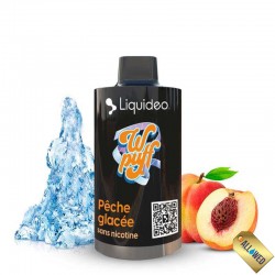 Cartouche Wpuff 12K Pêche Glacée 0mg 14ml - Wpuff by Liquidéo