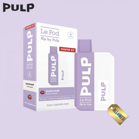 Starter Kit Raisin Noir  2ml - Pod Flip by Pulp