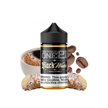 E-LIQUIDE District One21 Black Water  - SHORTFILL FORMAT - FIVE PAWNS - 50ML