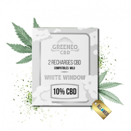 White Window 10 % CBD POD-KARTUSCHE 2 ml – GREENEO & WILO