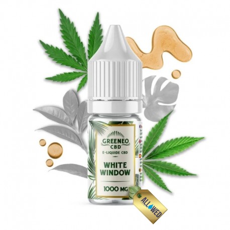 E-liquide White Window CBD - Greeneo - 500 mg