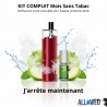 Kit Pod  Mois Sans tabac ORIZON 25W Rouge  - VAPTIO