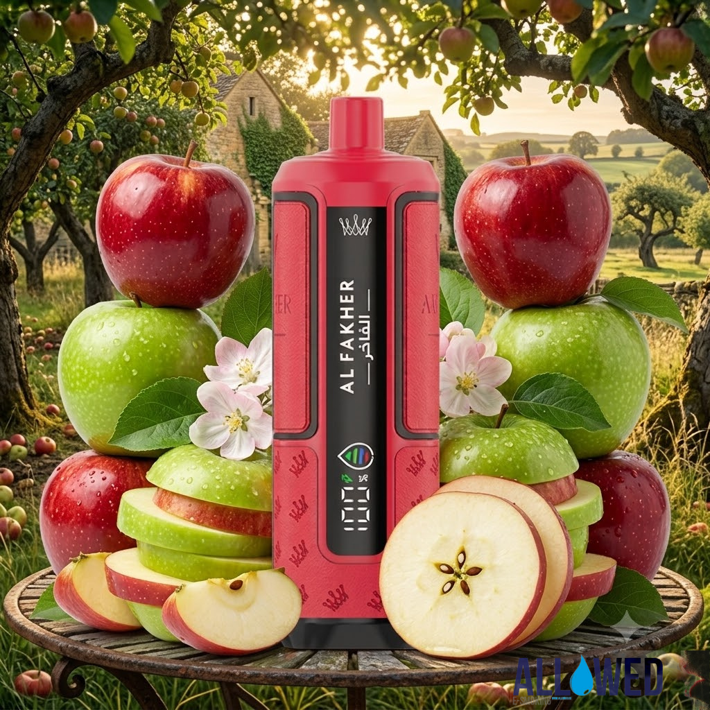 Geschmack E-shisha Hyper Max Advanced 30k Doppel Apfel Al Fakher