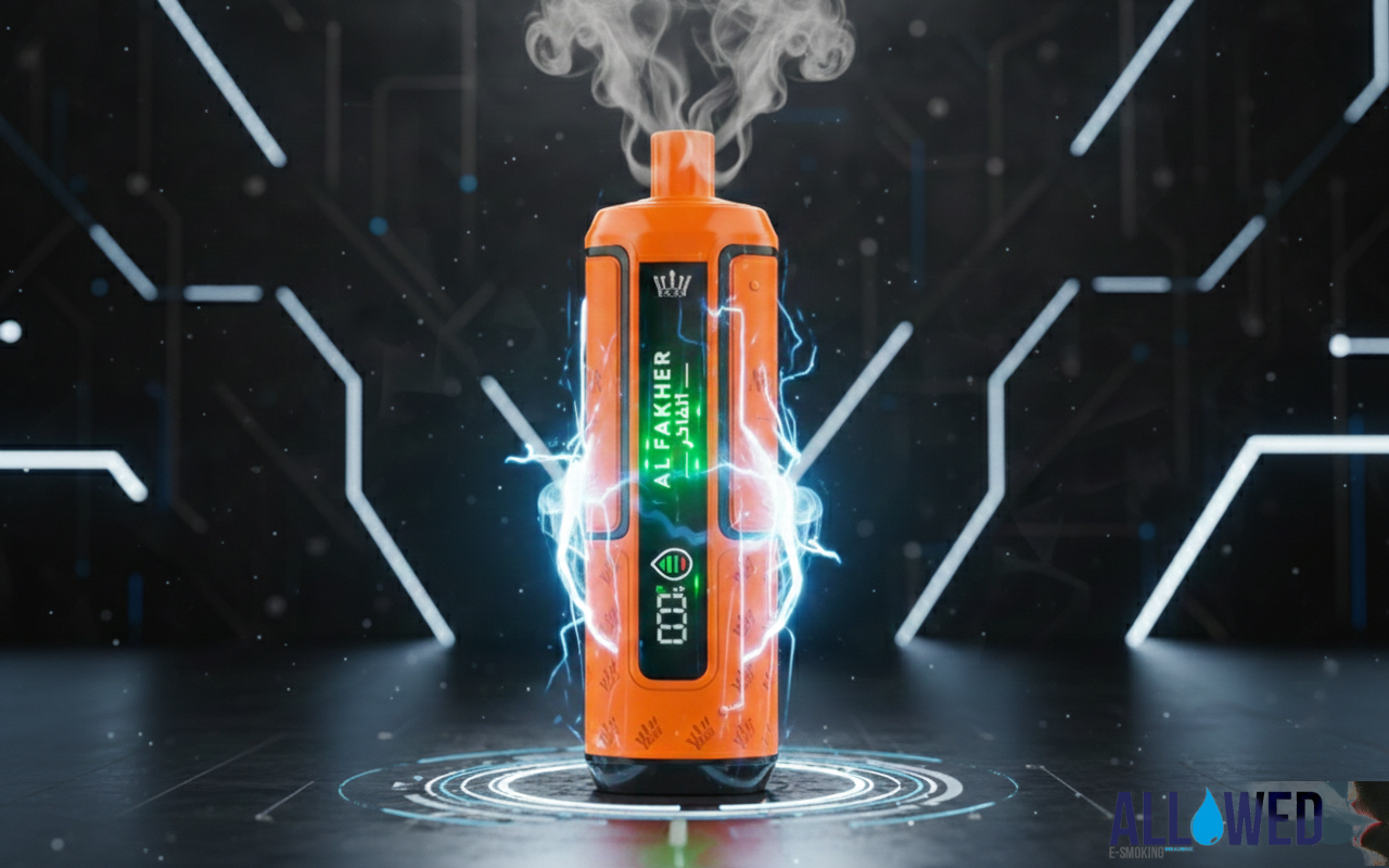 Akku e-shisha Hyper Max Advanced 30k Al Fakher Blue Razz